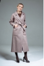 Женское пальто из текстиля с воротником 3000886