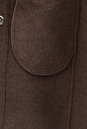Женское пальто из текстиля с воротником, отделка песец 3000896-4