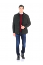 Мужская куртка из текстиля с воротником 1000143-2