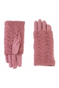 Перчатки женские из текстиля 0100342