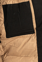 Пуховик мужской из текстиля с капюшоном, отделка искусственный мех 3800401-4