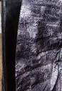 Пуховик женский из натуральной кожи с капюшоном, отделка чернобурка 2100344-3