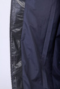 Пуховик женский из натуральной кожи с капюшоном, отделка лиса 2100400-4