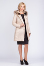 Женское кожаное пальто из натуральной кожи с капюшоном, отделка енот 2100420-2