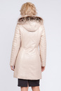 Женское кожаное пальто из натуральной кожи с капюшоном, отделка енот 2100420-4