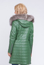 Женское кожаное пальто из натуральной кожи с капюшоном, отделка блюфрост 2100425-3