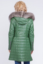 Женское кожаное пальто из натуральной кожи с капюшоном, отделка блюфрост 2100425-2