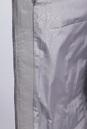 Пуховик женский из натуральной кожи с капюшоном, отделка чернобурка 2100433-5