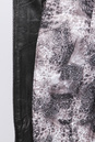 Пуховик женский из натуральной кожи с капюшоном, отделка норка 2100437-4