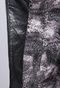 Пуховик женский из эко-кожи с капюшоном, отделка чернобурка 3700030-4