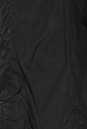 Пуховик женский из эко-кожи с капюшоном, отделка чернобурка 3700041-3