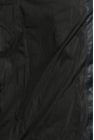 Пуховик женский из эко-кожи с капюшоном, отделка чернобурка 3700048-3