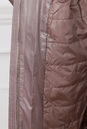 Пуховик женский из текстиля с капюшоном, отделка чернобурка 3800002-4