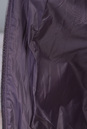 Пуховик женский из текстиля с капюшоном, отделка чернобурка 3800181-2