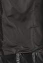 Пуховик женский из текстиля с капюшоном, отделка искусственный мех 3800355-3