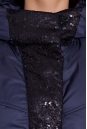 Пуховик женский из текстиля с капюшоном 3800407-4