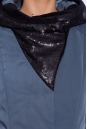 Пуховик женский из текстиля с капюшоном 3800409-2