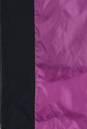 Пуховик женский из текстиля с капюшоном, отделка лиса 3800429-4