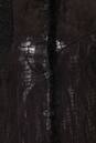 Женское кожаное пальто из натуральной замши (с накатом) с воротником, отделка норка 0900149-9 вид сзади