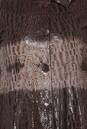 Женское кожаное пальто из натуральной замши (с накатом) с воротником 0900168-9 вид сзади