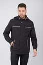 Мужская куртка из текстиля с капюшоном 1000150