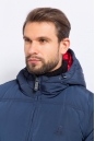 Мужская куртка из текстиля с капюшоном 1000303-6