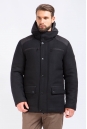 Мужская куртка из текстиля с капюшоном 1000307-6