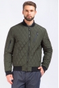 Мужская куртка из текстиля с воротником 1000346-2