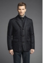 Мужская куртка из текстиля с воротником 1000786