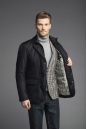 Мужская куртка из текстиля с воротником 1000786-2