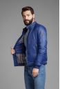 Мужская куртка из текстиля с воротником 1000787-4
