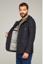 Мужская куртка из текстиля с капюшоном 1000788-4