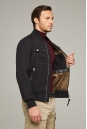 Мужская куртка из текстиля с воротником 1000792-4