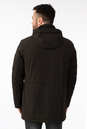 Мужская куртка из текстиля с капюшоном 1001239-3