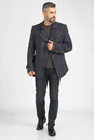 Мужское пальто из текстиля с воротником 3000681-2