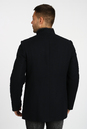 Мужское пальто из текстиля с воротником, отделка искусственный мех 3000758-4