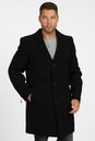 Мужское пальто из текстиля с воротником 3000763