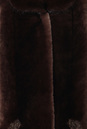 Шуба из мутона с воротником, отделка норка и каракуль 1300613-4 вид сзади
