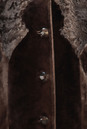 Шуба из мутона с воротником, отделка каракуль 1300630-4